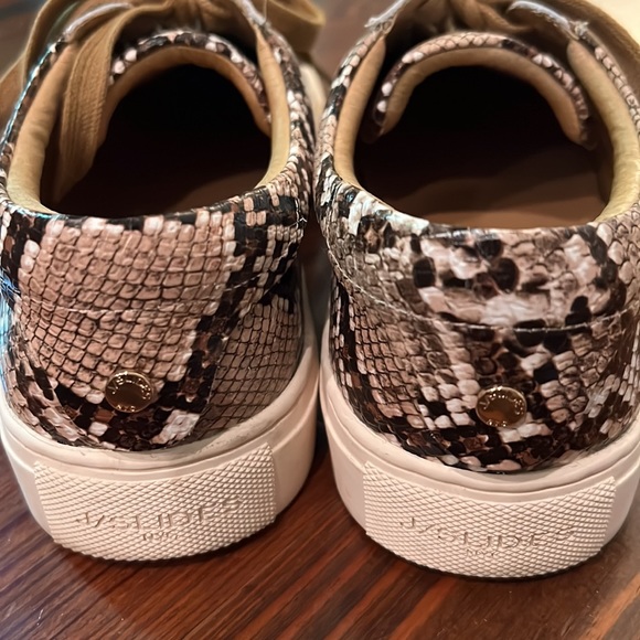 JSlides Embossed Leather Sneakers - Picture 7 of 9